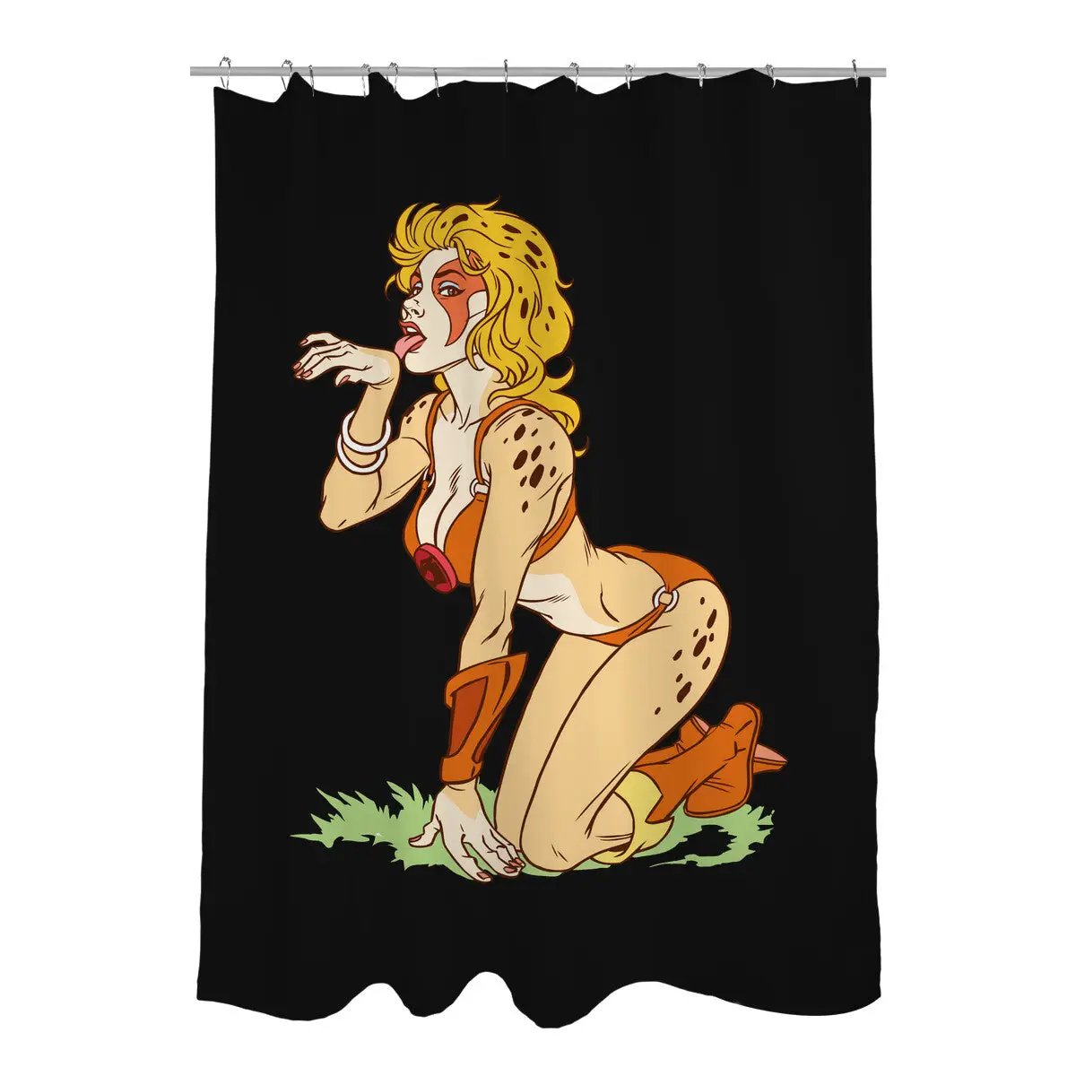 Cat Got Your Tongue Shower Curtains