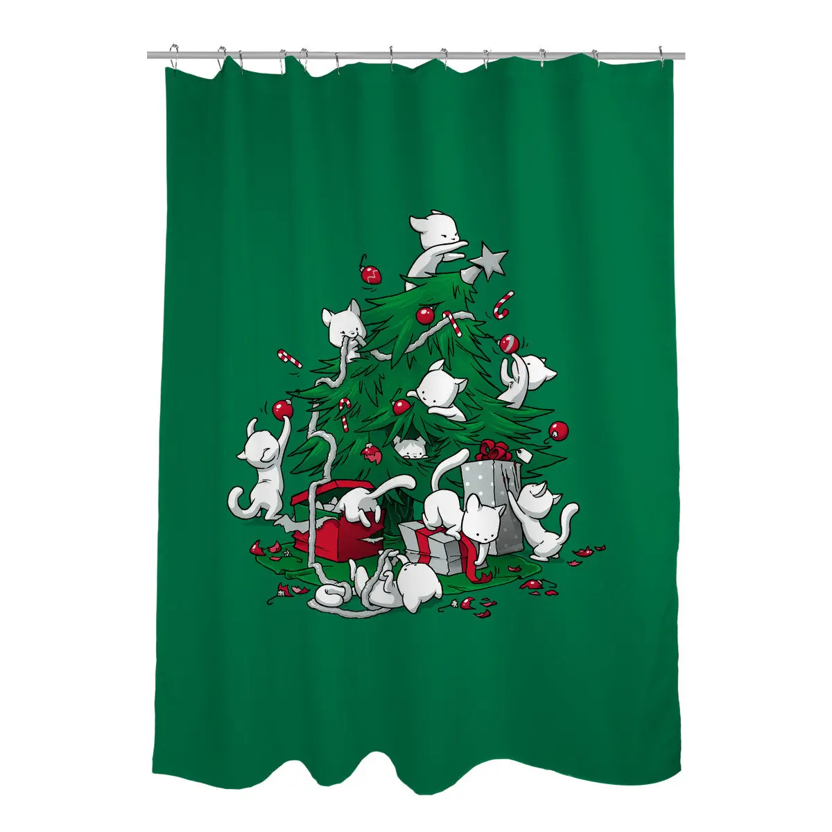 Cat Tree Shower Curtains