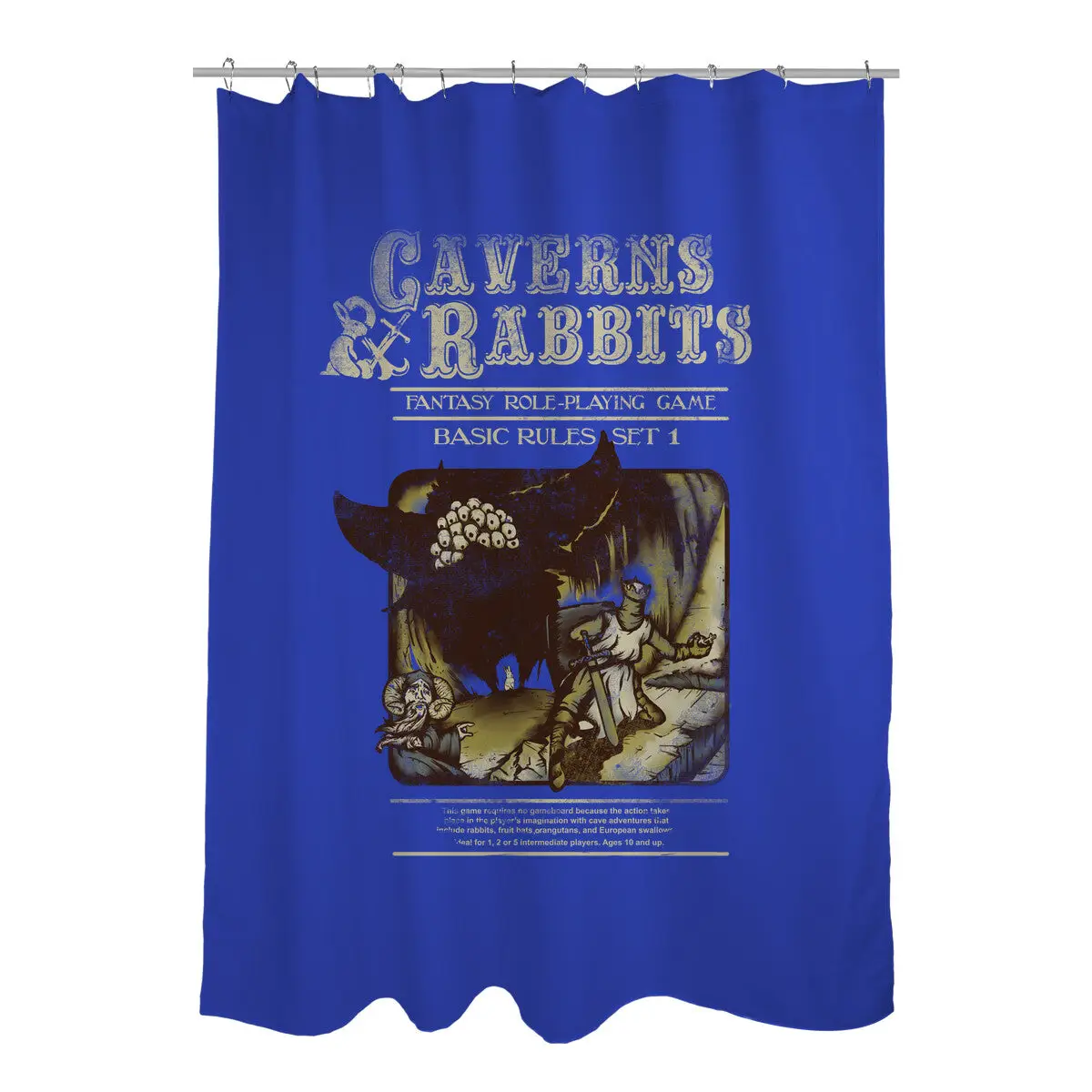 Caverns & Rabbits Shower Curtains