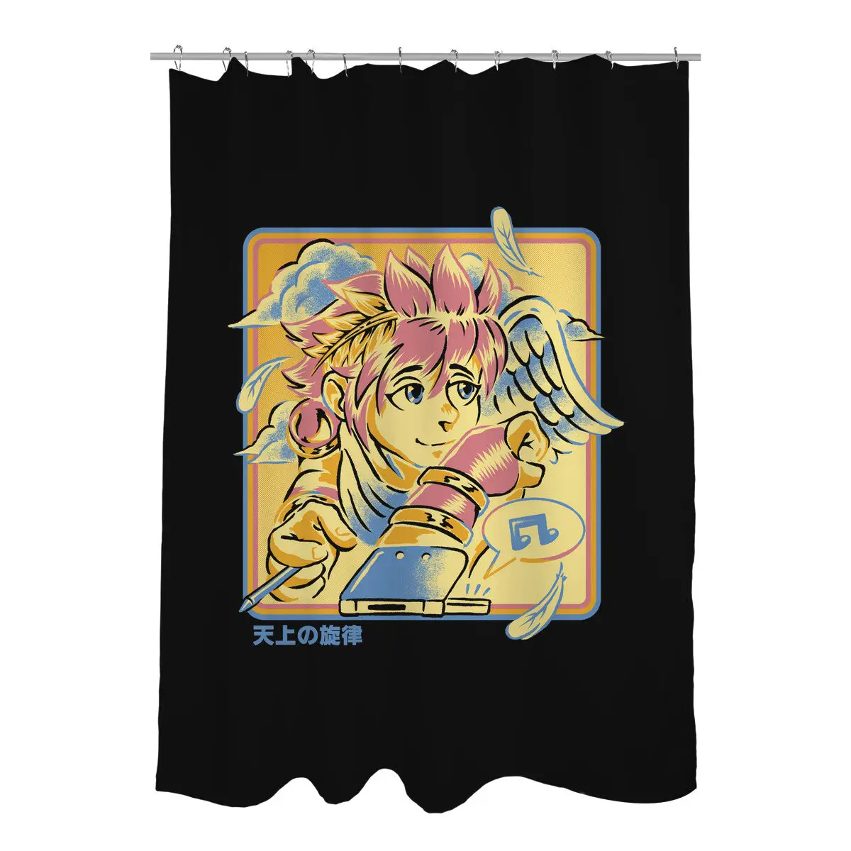 Celestial Melody Shower Curtains