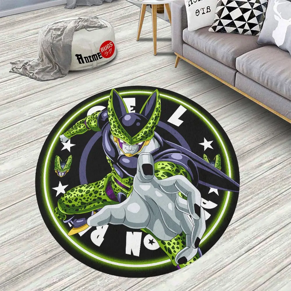 Cell Round Rug Custom Circle Carpet