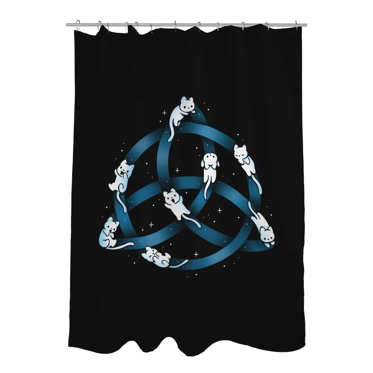 Celtic Kitten Shower Curtains