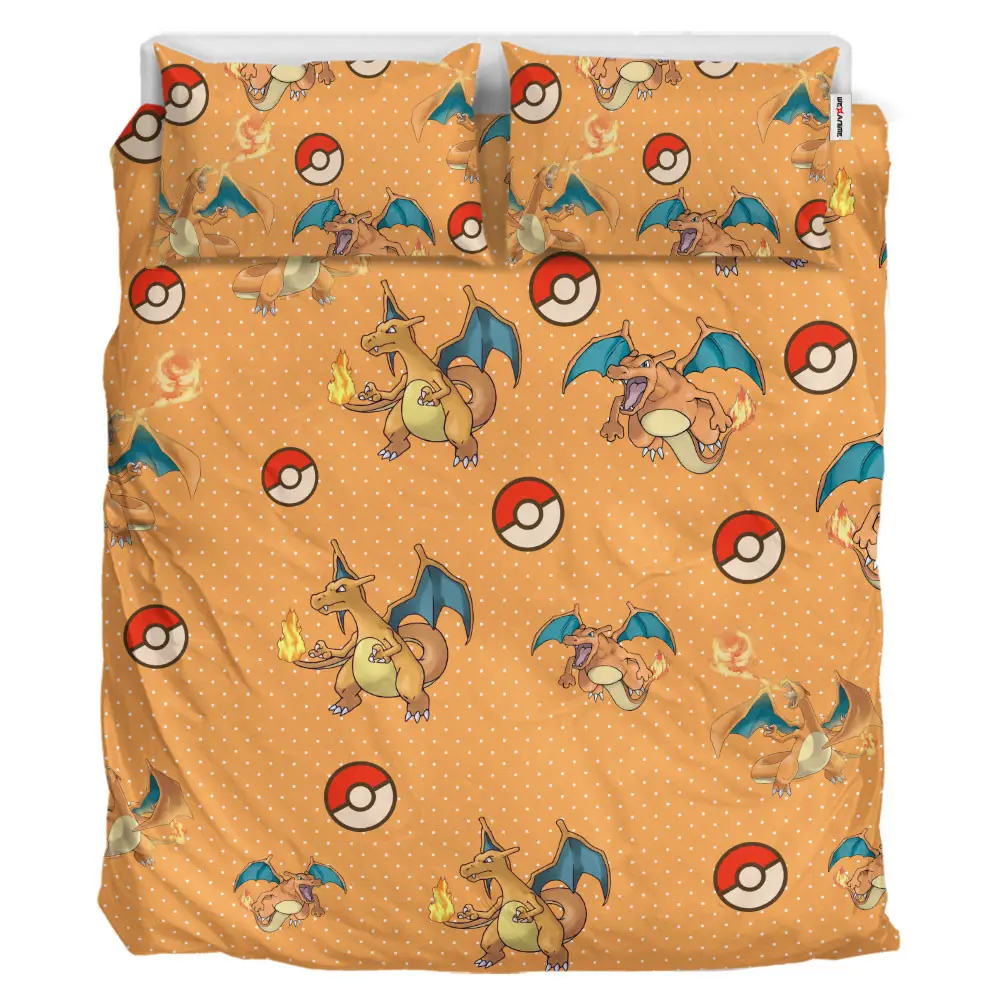 Charizard Custom Anime Bedding Set