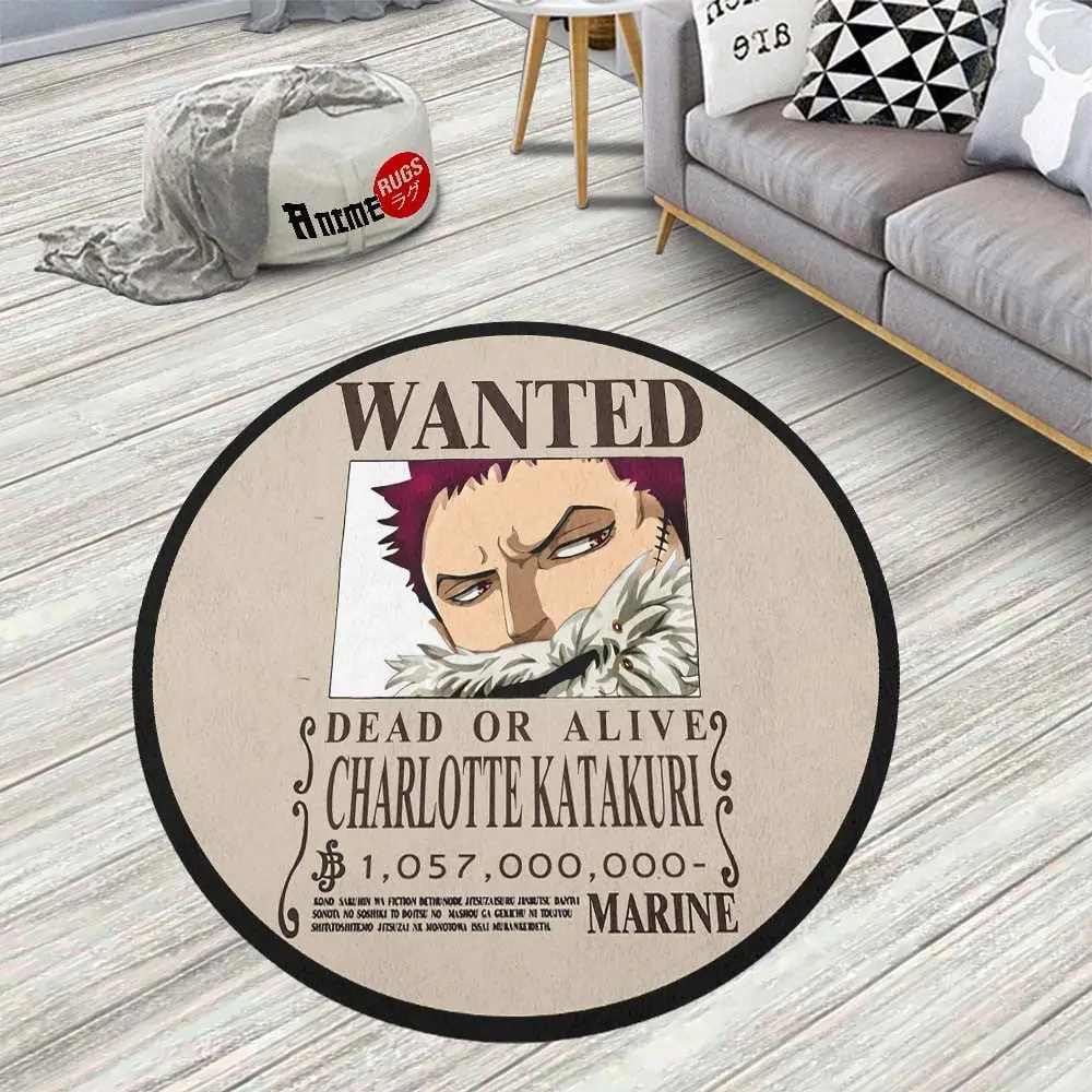Charlotte Katakuri Round Rug Custom Anime Room Mats