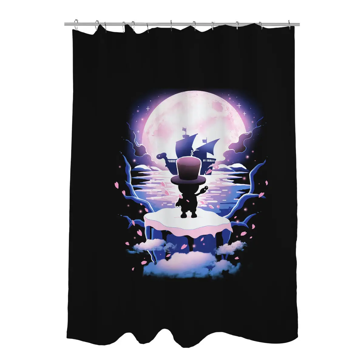 Cherry Adventure Shower Curtains