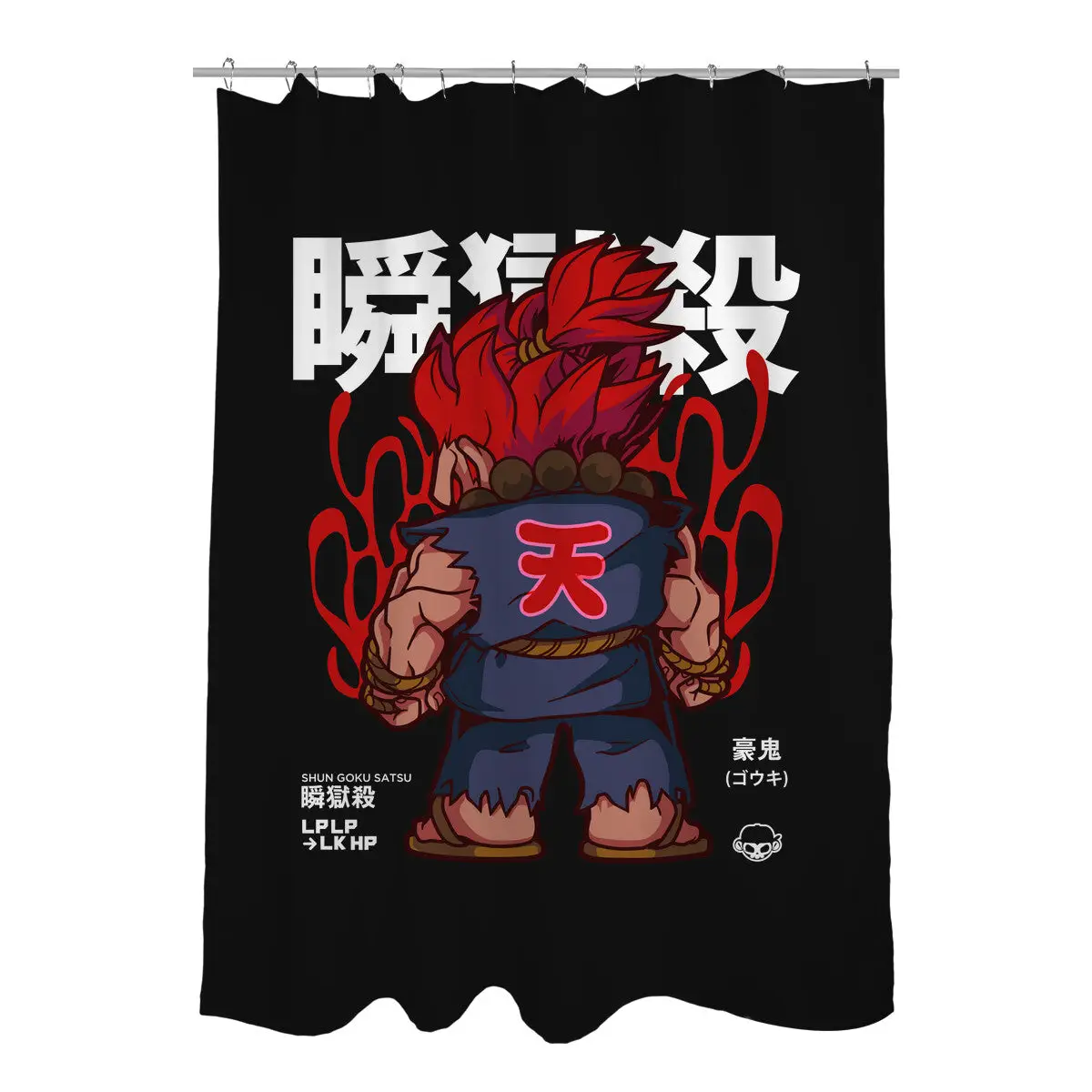 Chibi Akuma Shower Curtains
