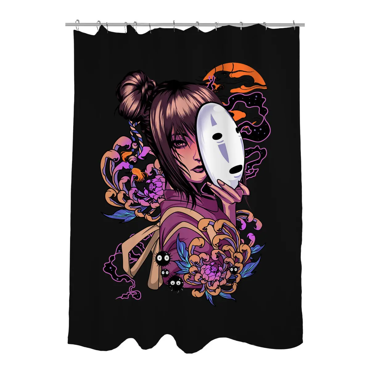 Chihiro Spirit Shower Curtains