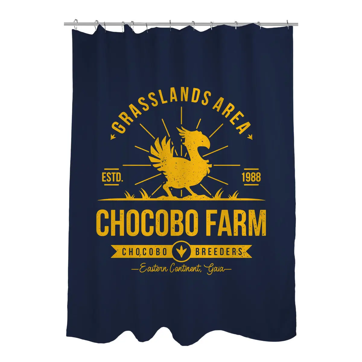 Chocobo Farm Shower Curtains