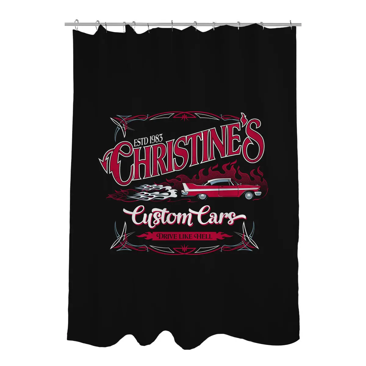 Christine's Custom Cars Shower Curtains