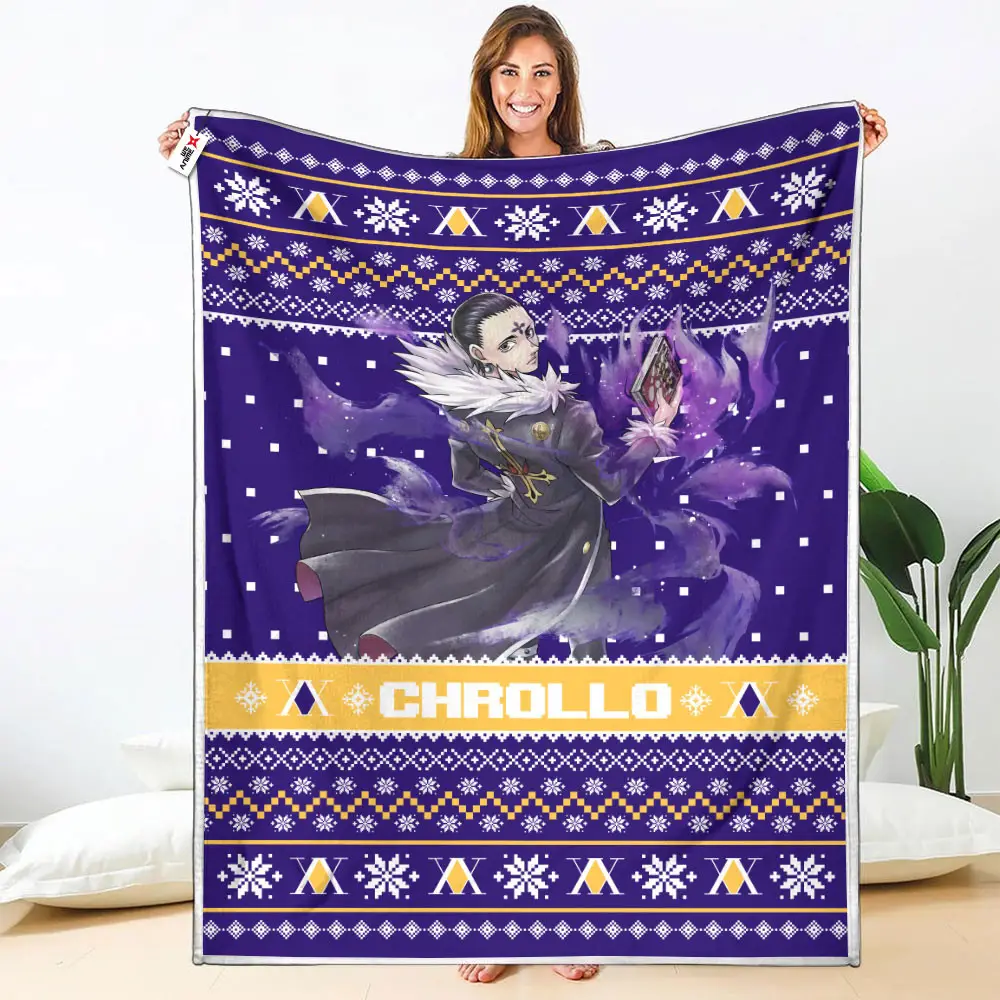 Chrollo Lucilfer Blanket Custom Hunter x Hunter Anime