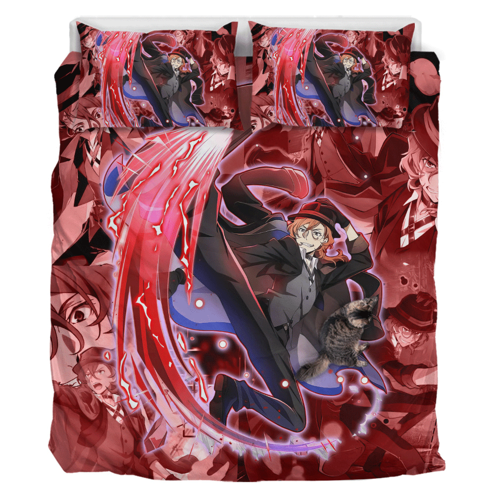 Chuya Nakahara Custom Anime Bedding Set
