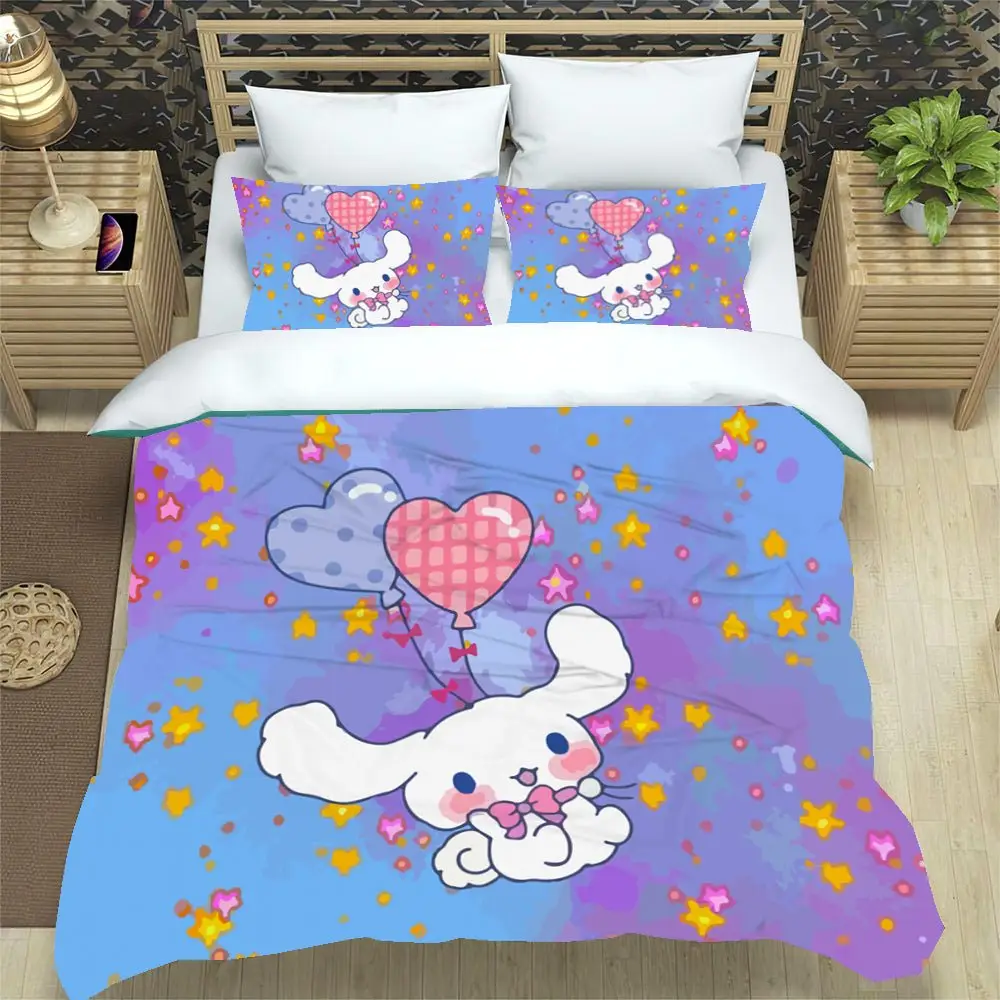 Cinnamoroll Bed Cute Bedding Set