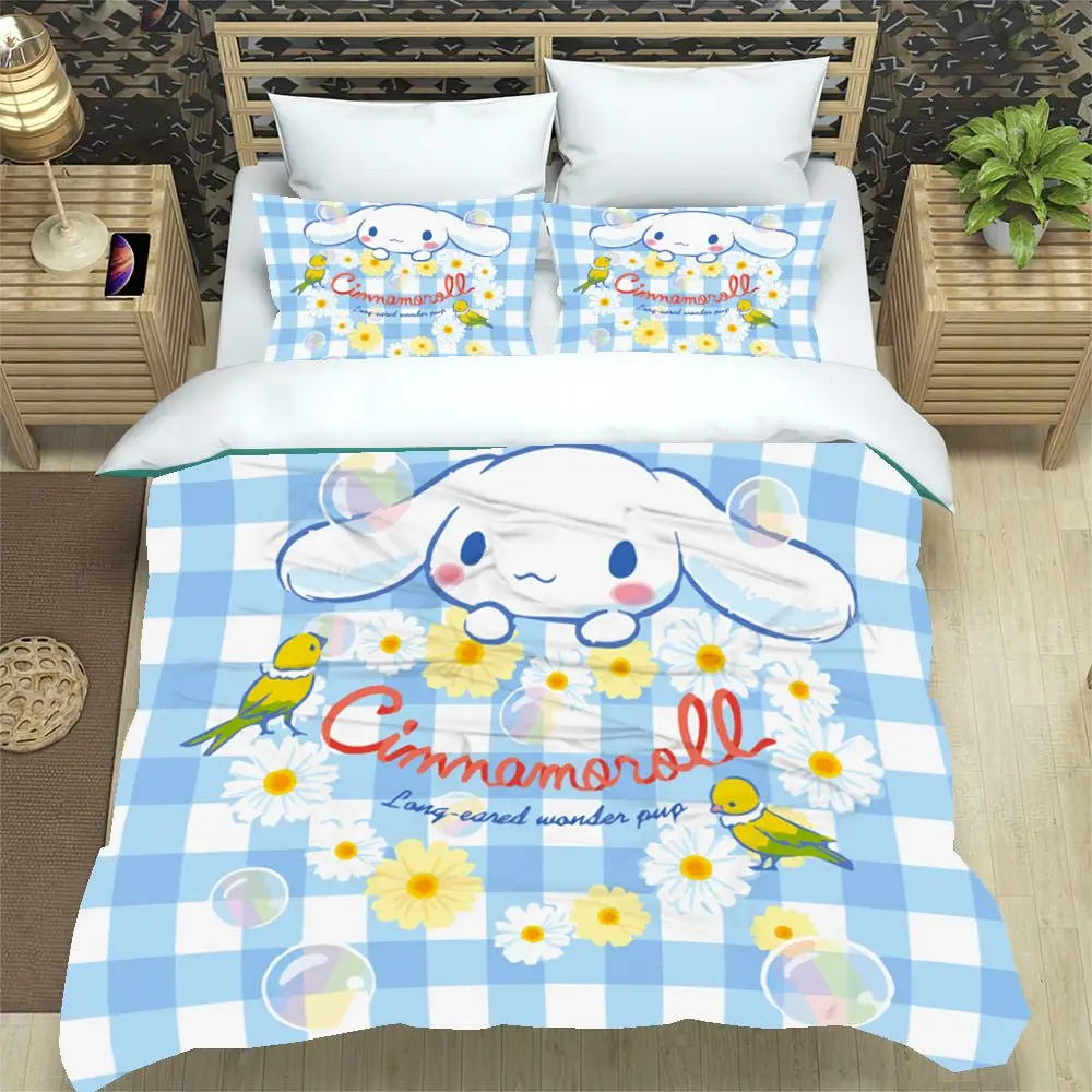 Cinnamoroll Bed Cute Duvet Cover Set