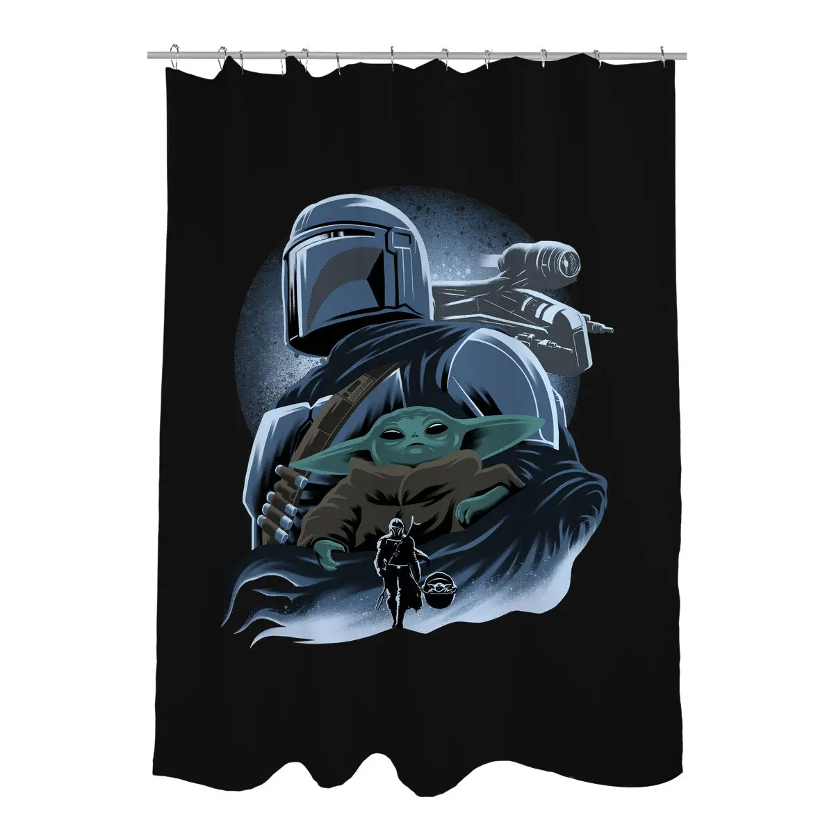 Clan Mudhorn Shower Curtains