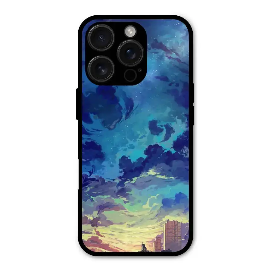 Cloud Art Shockproof Hybrid Protection Back Case Cover