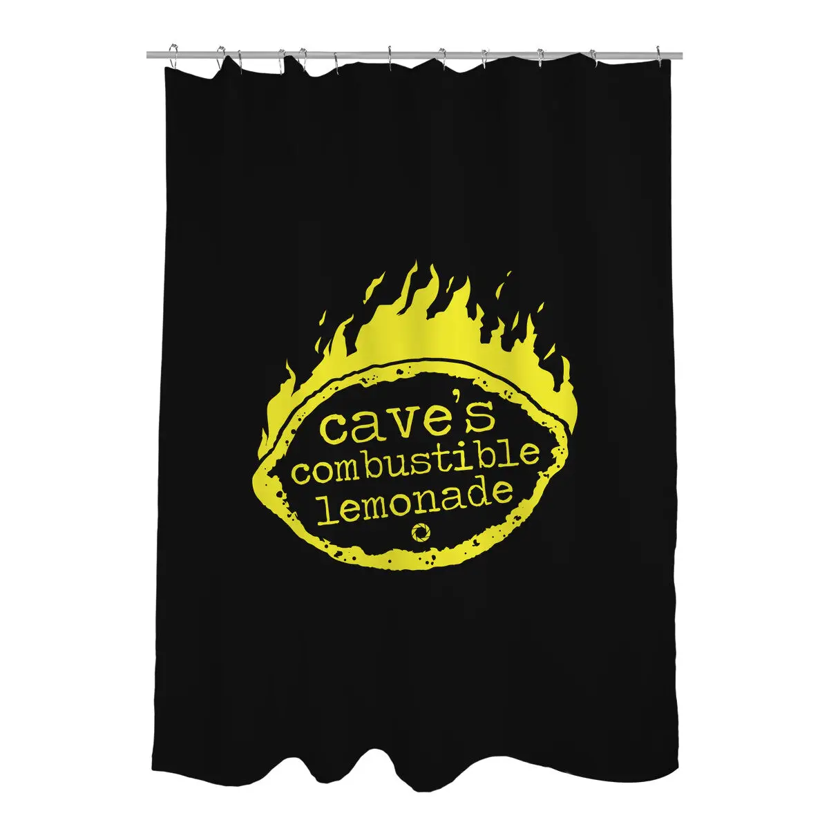 Combustible Lemonade Shower Curtains