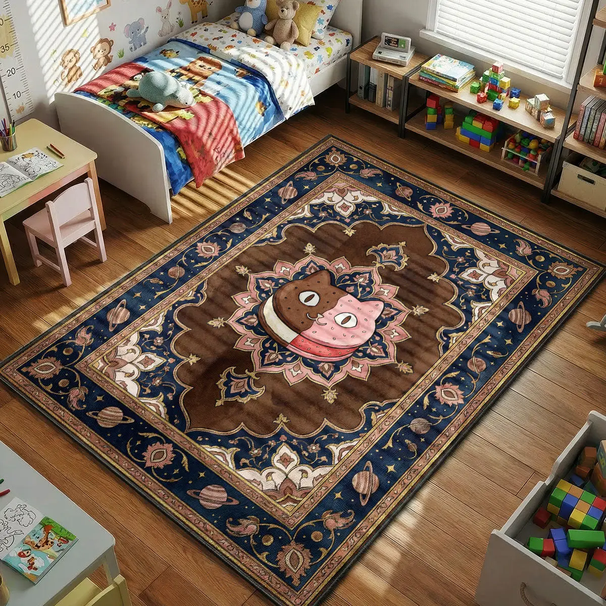 Cookie Cat Cosmos Rug — Steven Universe Cartoon Area Rug
