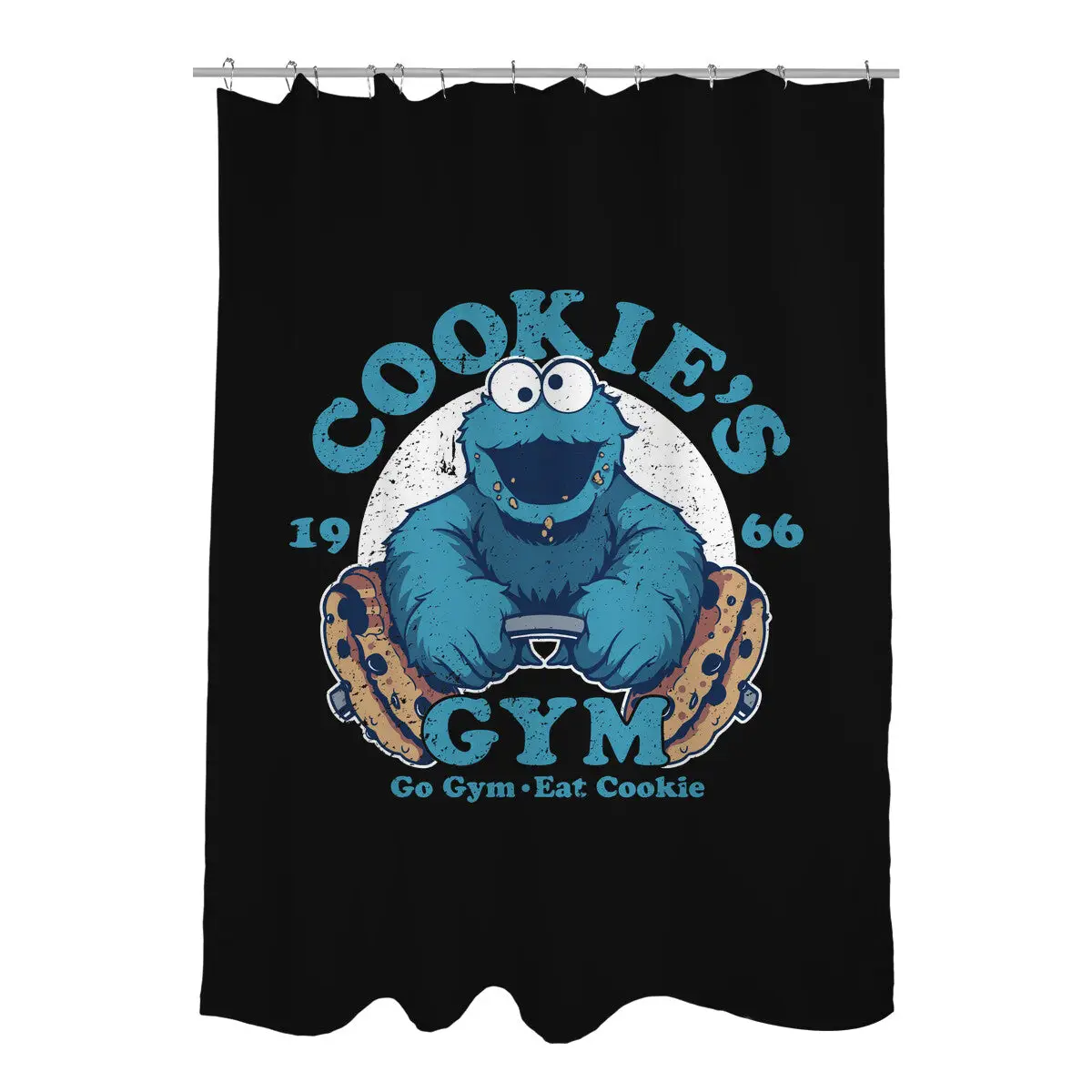 Cookies Gym Shower Curtains