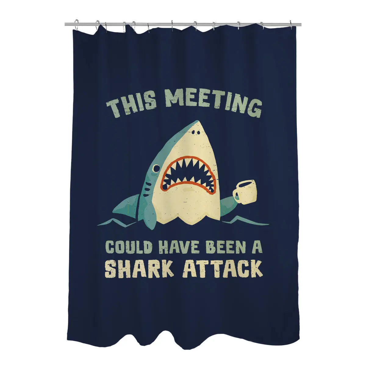 Could Have Been A Shark Attack Shower Curtains