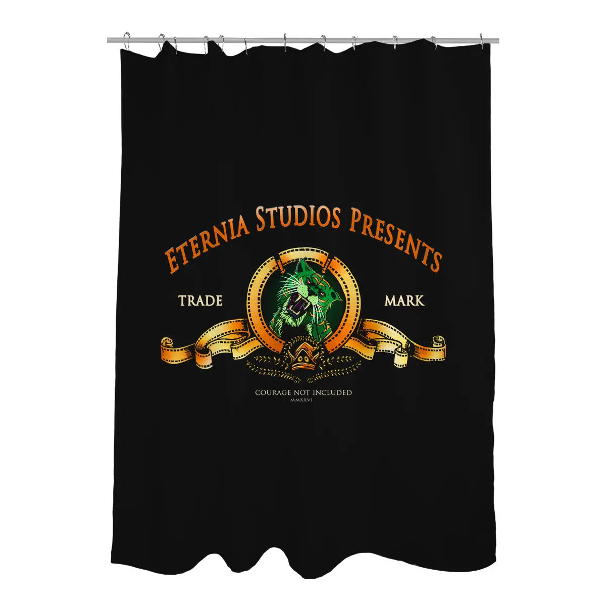 Courage Not Included Shower Curtains
