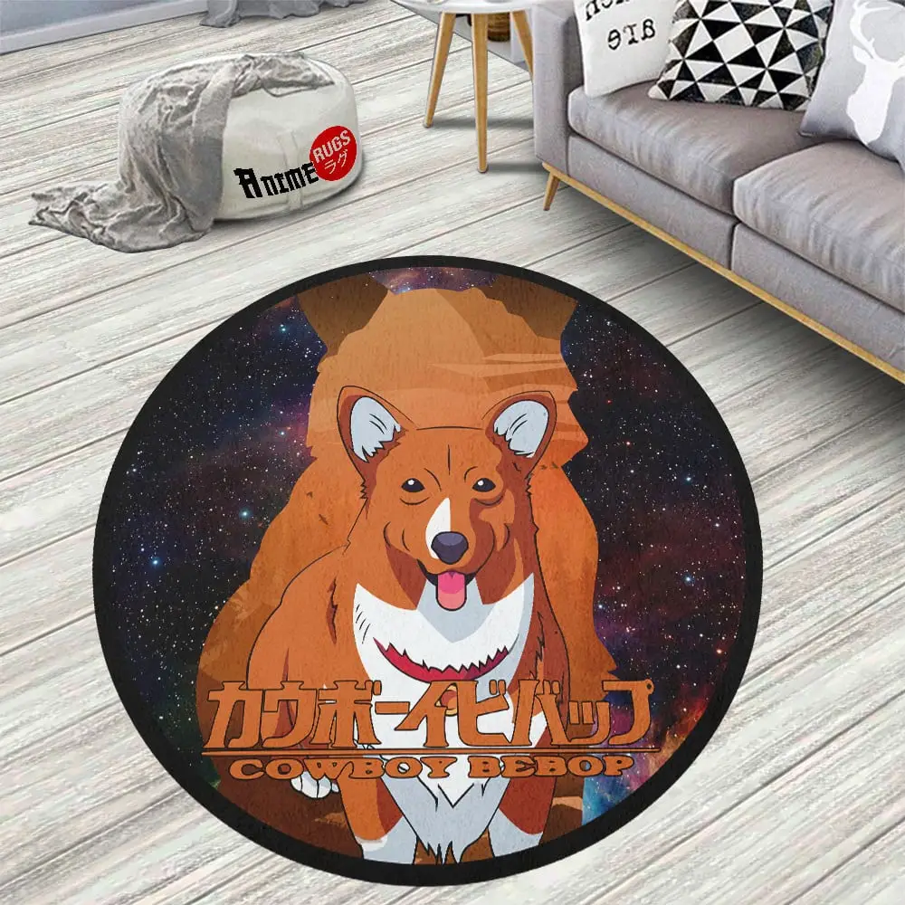 Cowboy Bebop Ein Skid-Proof Round Rug