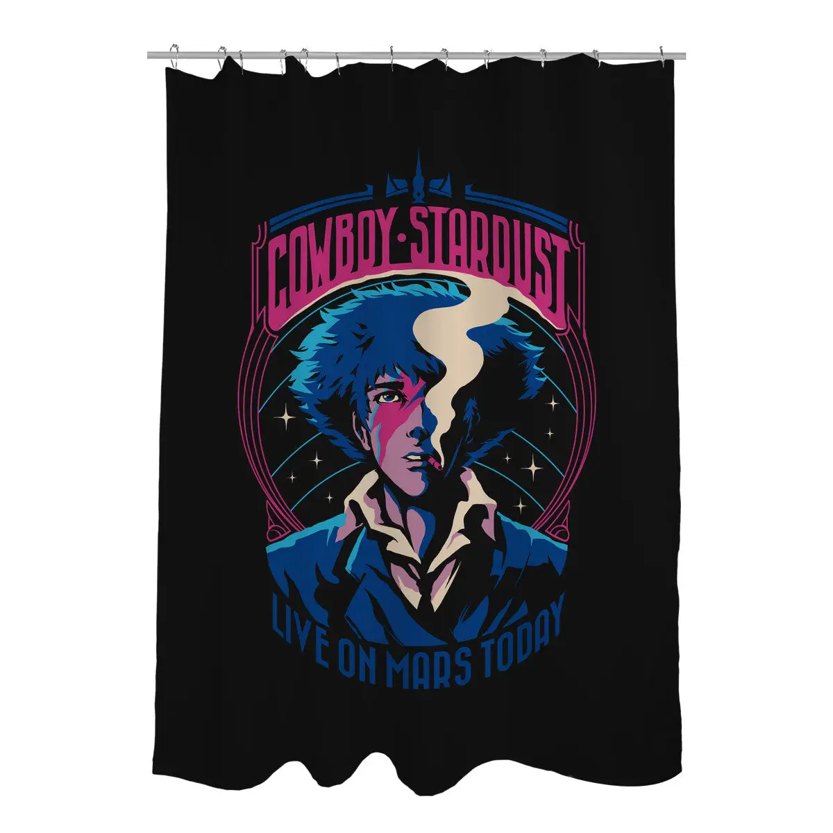 Cowboy Stardust Shower Curtains