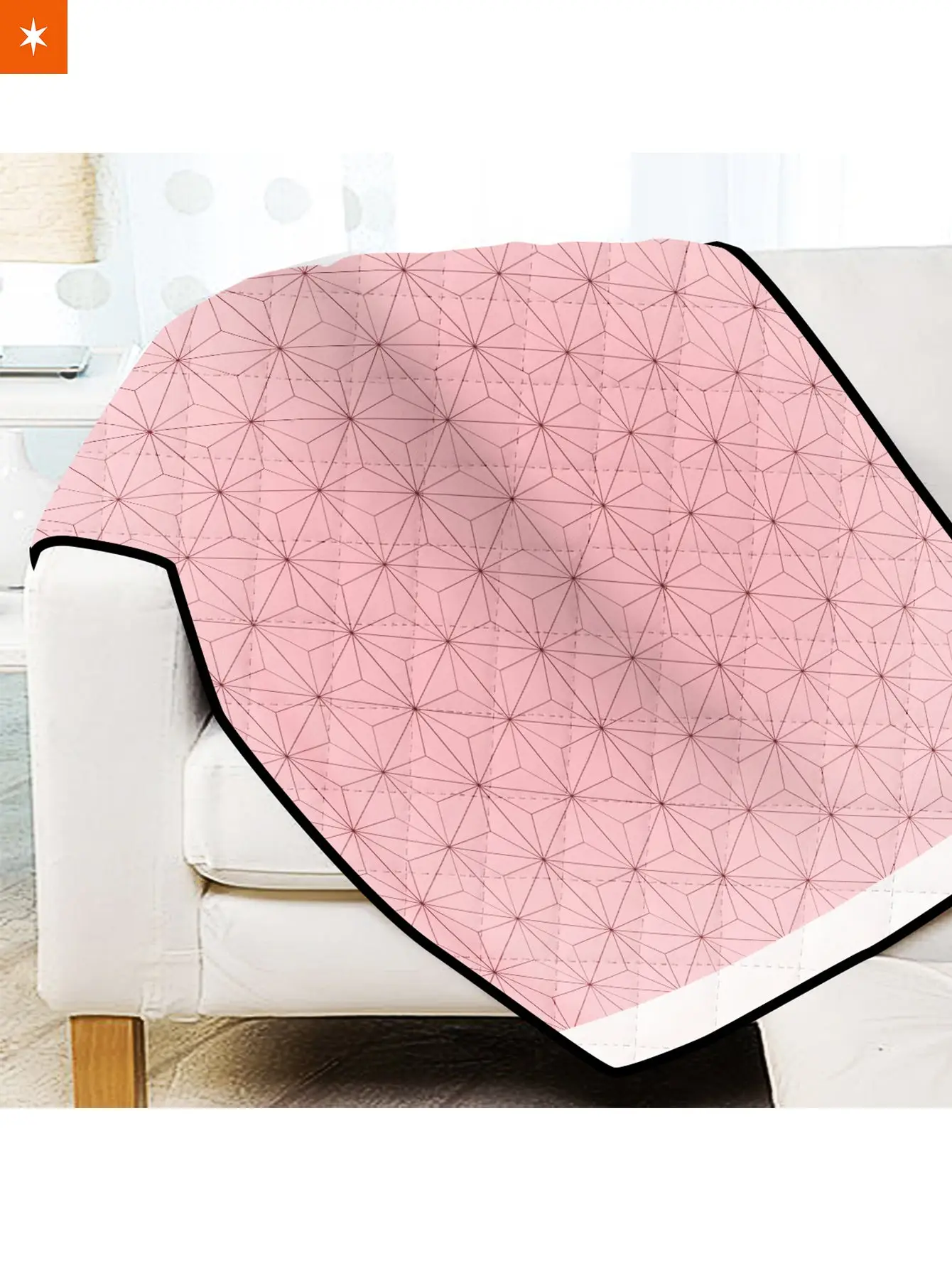 Cozy Nezuko Quilt Blanket