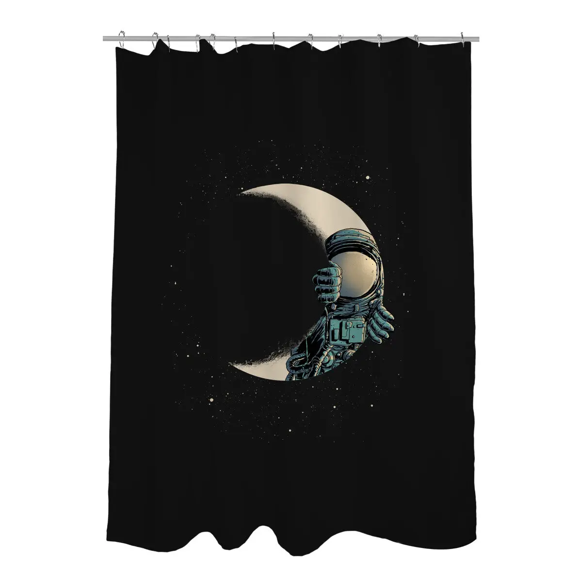 Crescent Moon Shower Curtains