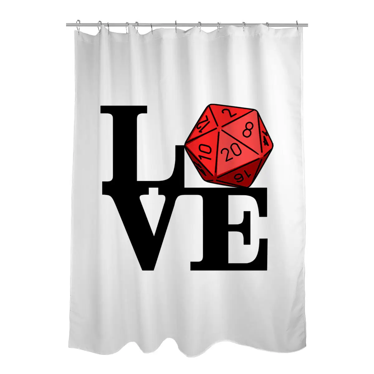 Critical Love Shower Curtains
