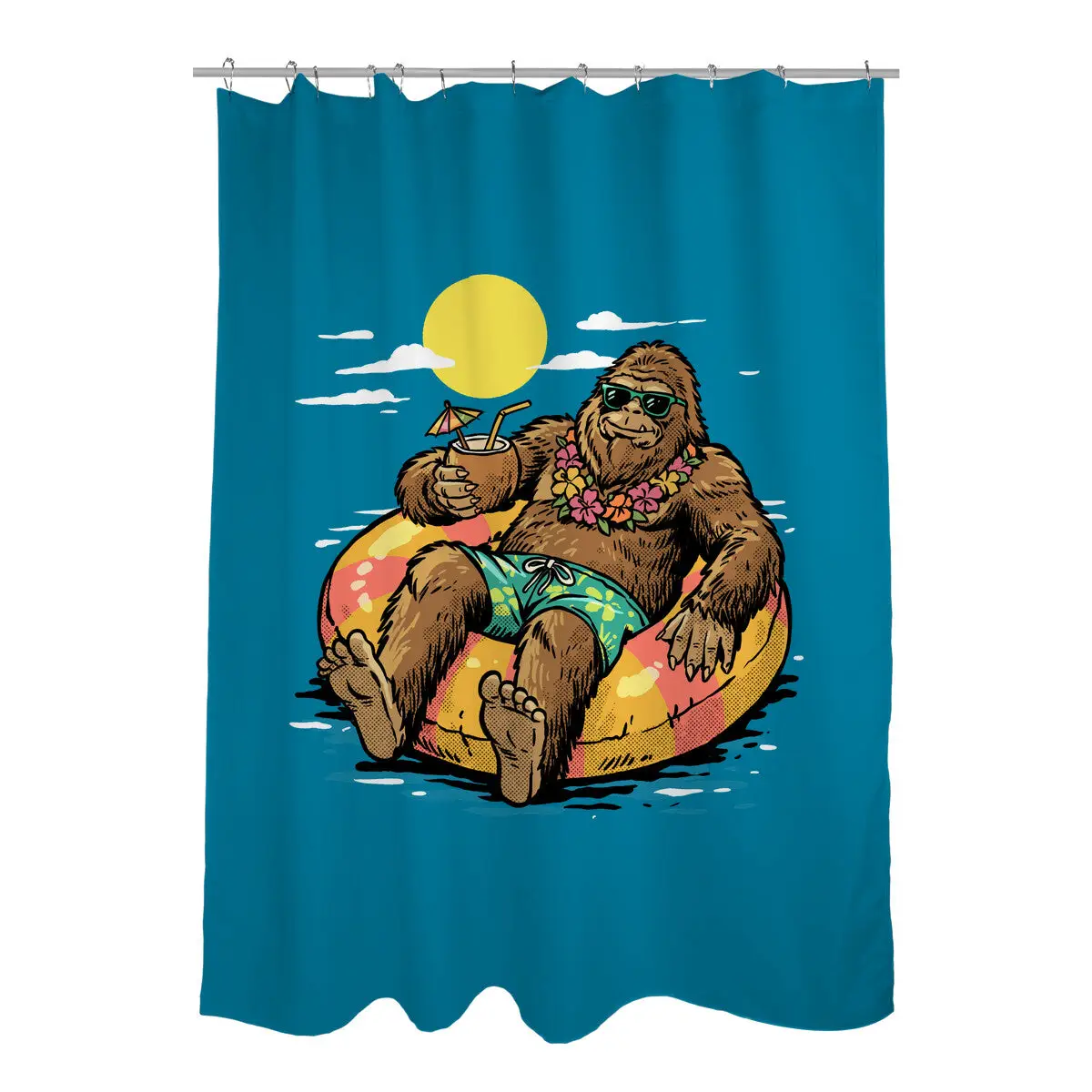 Cryptid Summer Shower Curtains