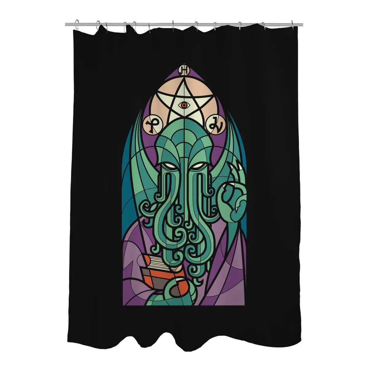 Cthulhu's Church Shower Curtains