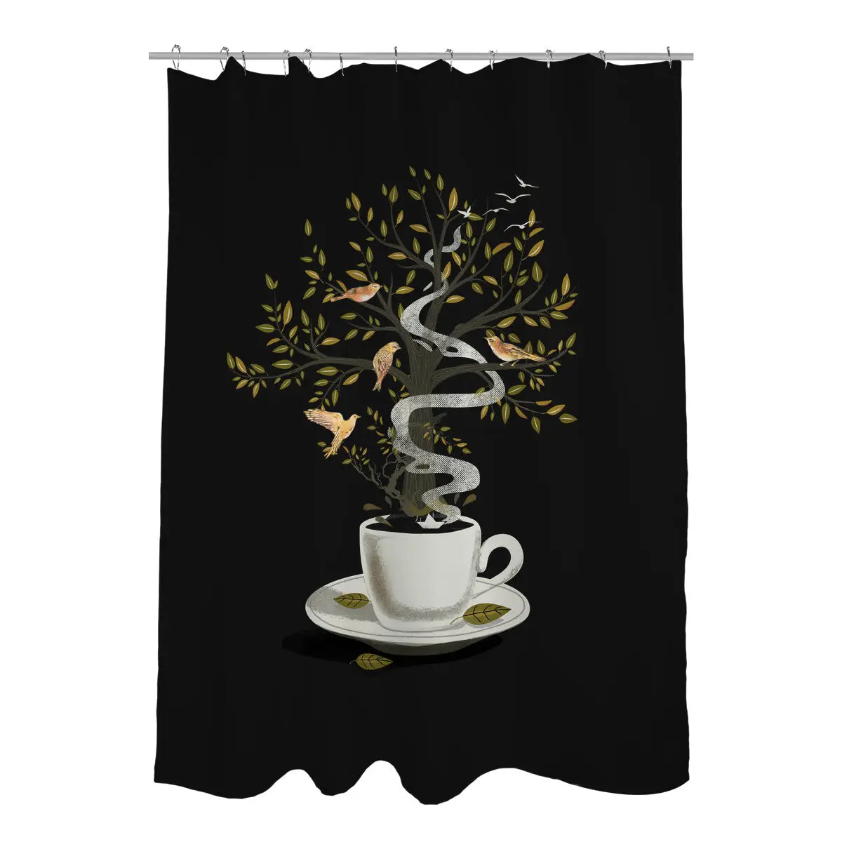 Cup of Dreams Shower Curtains