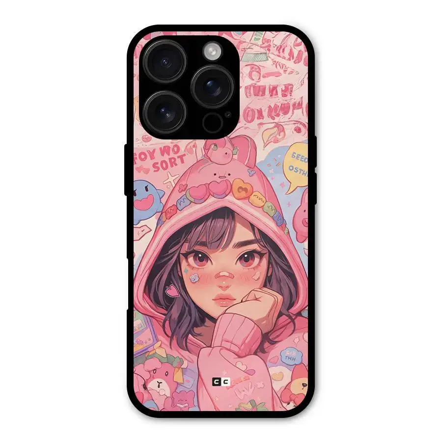 Cute Anime Girl Shockproof Hybrid Protection Back Case Cover