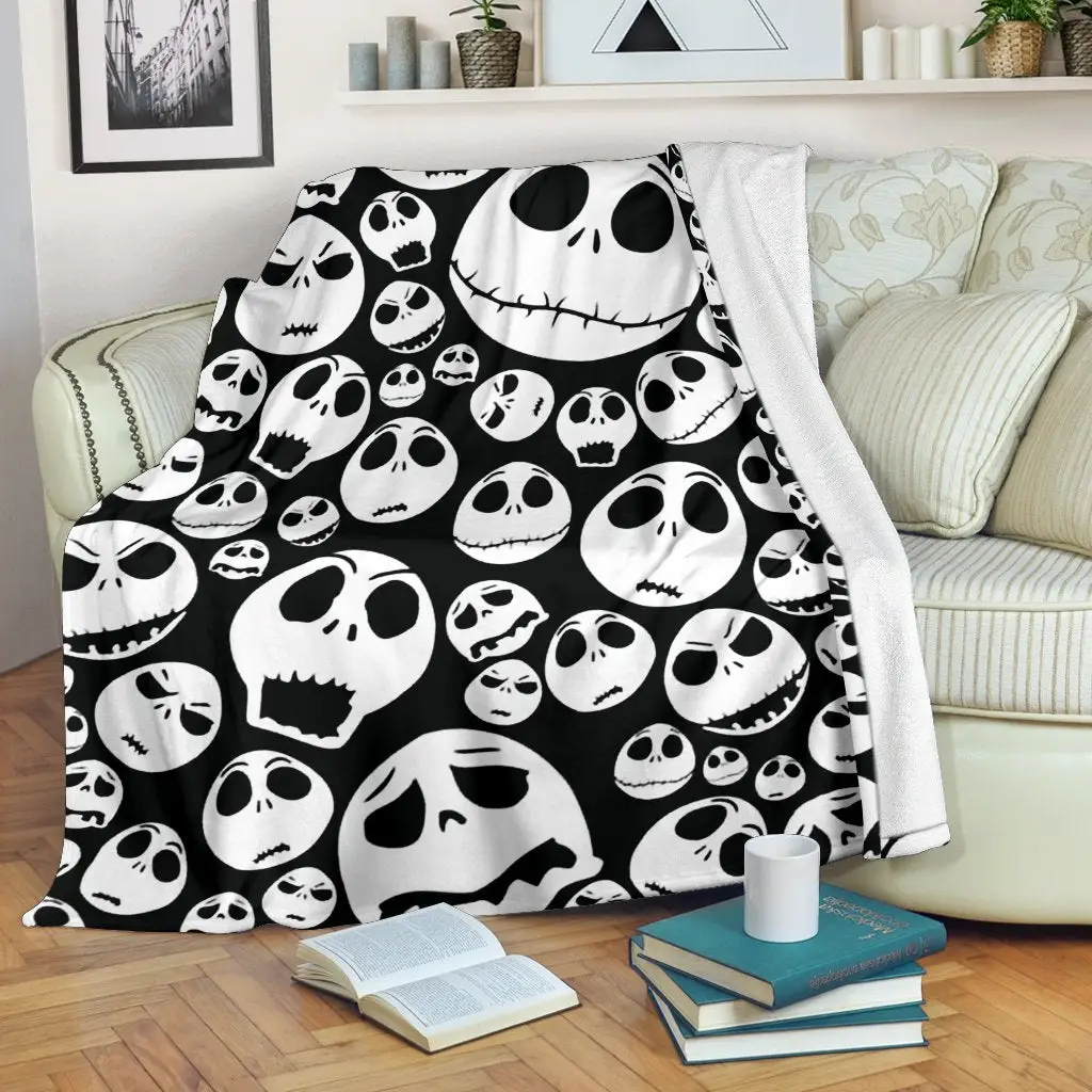 Cute Jack Skellington Blanket