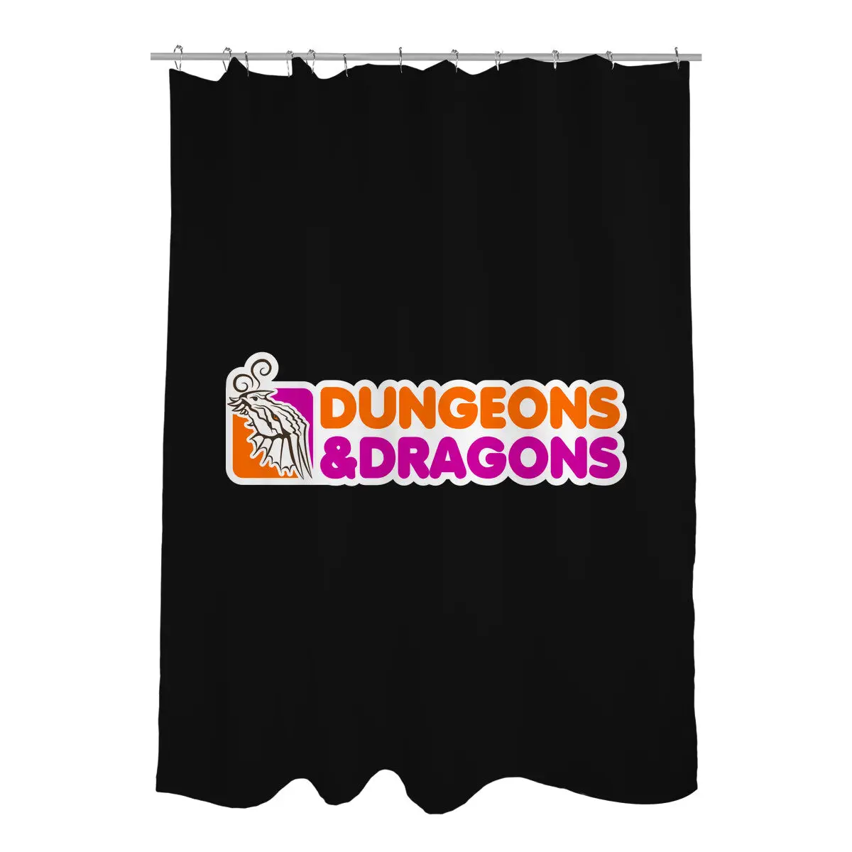 D&D All Nighter Shower Curtains
