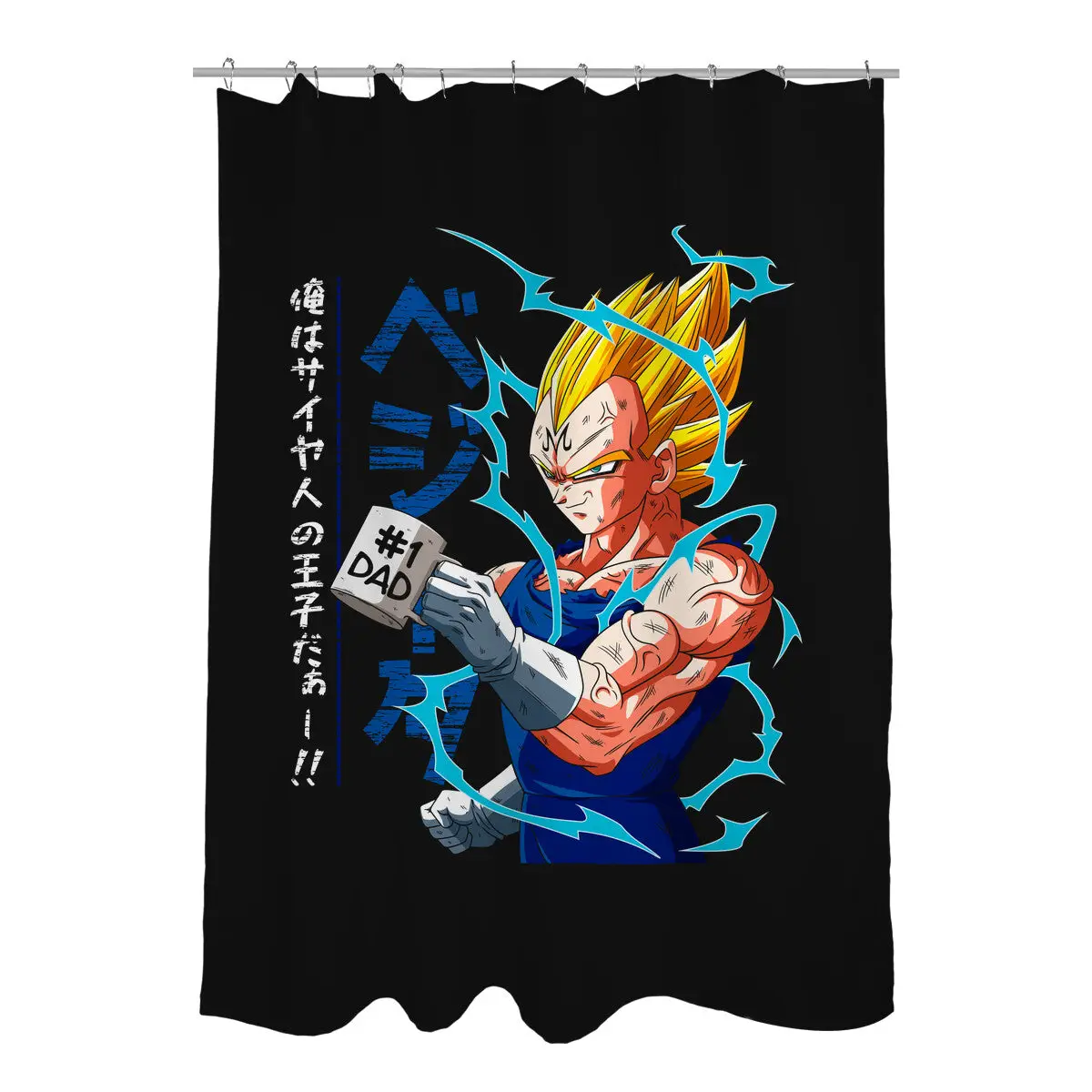Dad Number One Shower Curtains