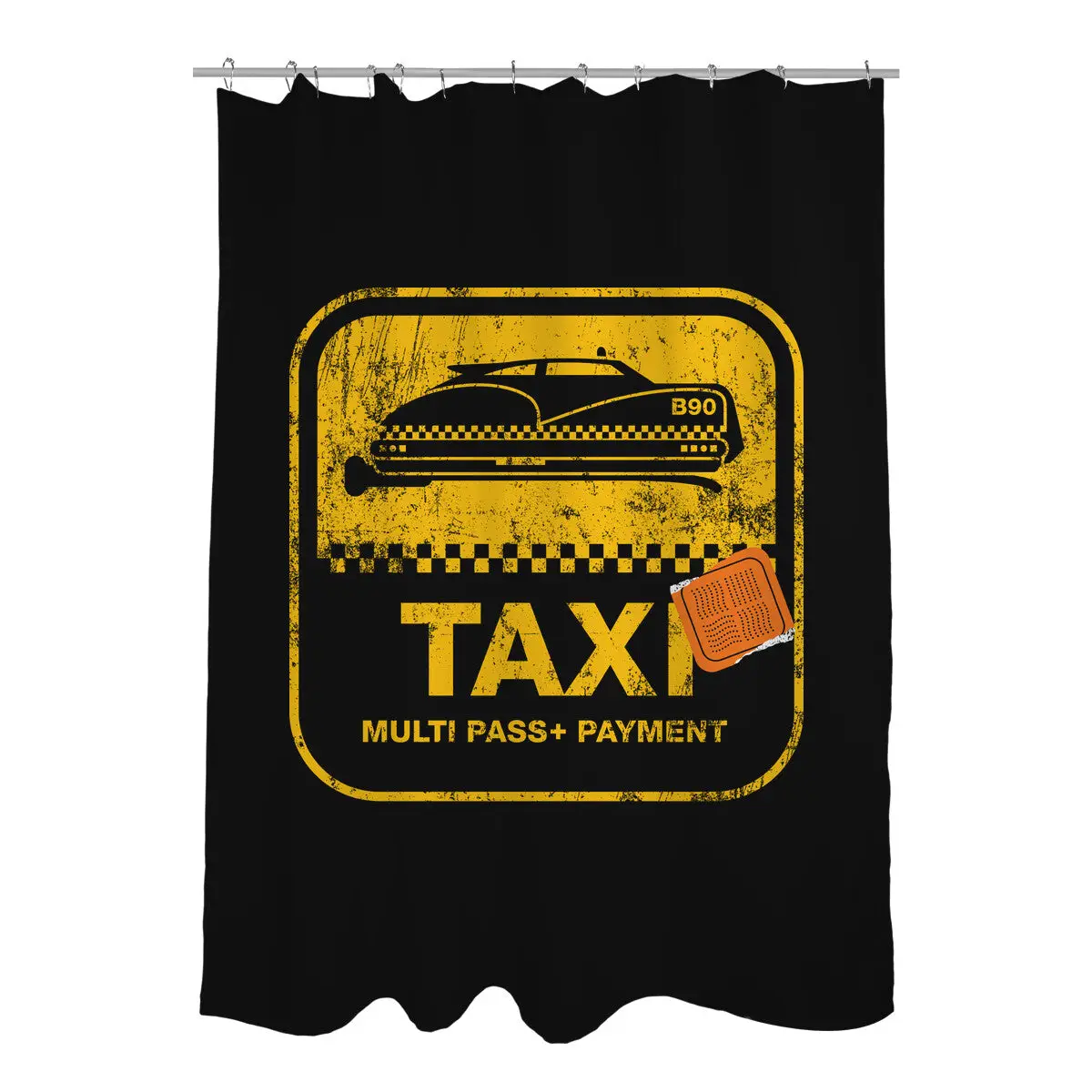 Dallas Taxi Shower Curtains