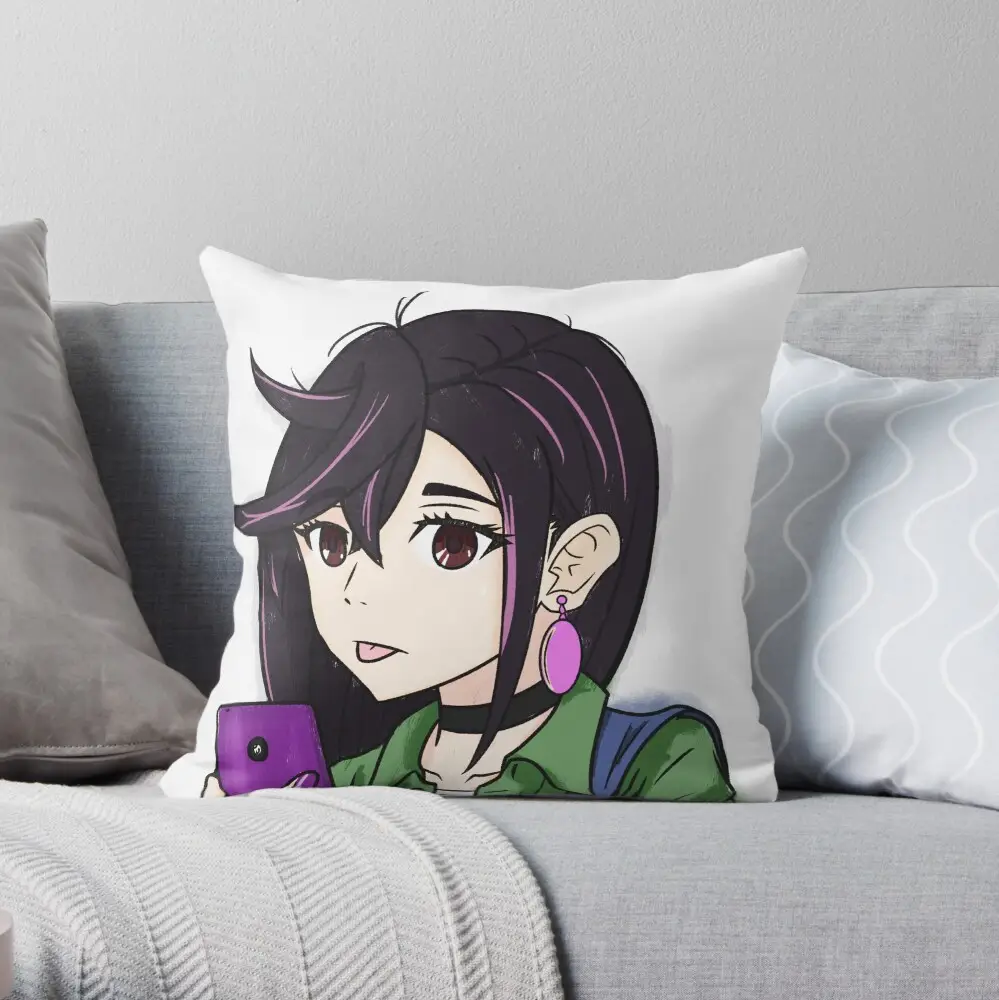 Dan Da Dan Anime Throw Pillow
