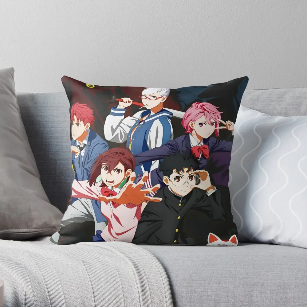 Dan Da Dan Poster Throw Pillow