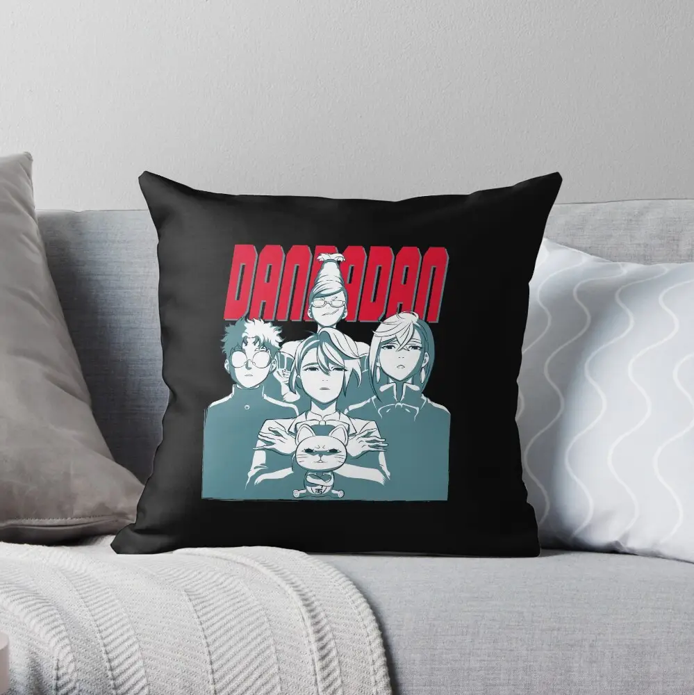Dandadan Queen Style Throw Pillow