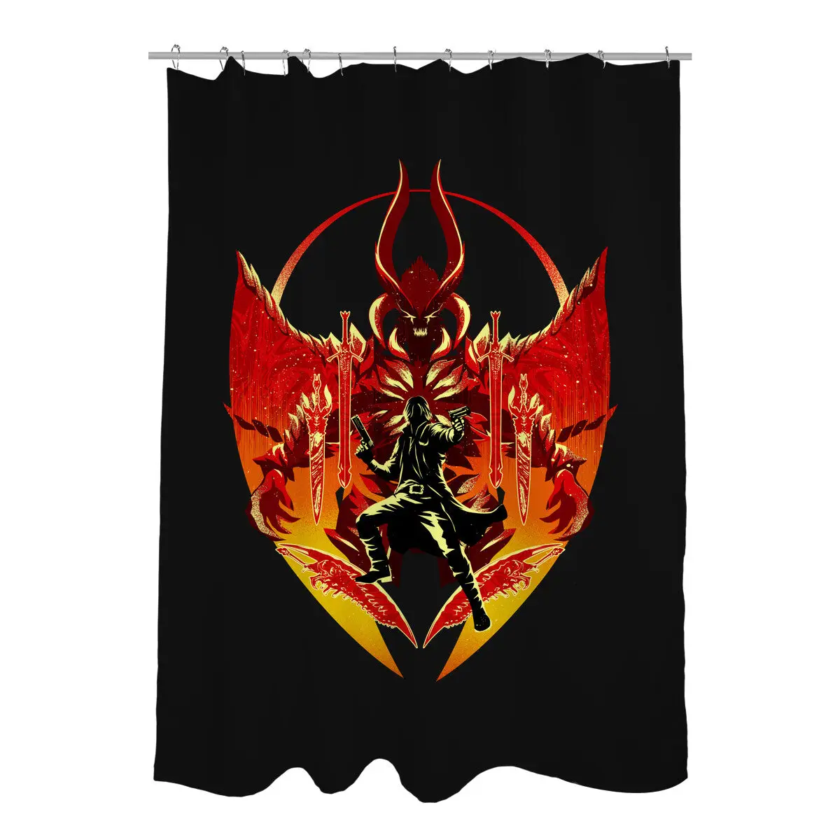 Dante Shadow Of Sparda Shower Curtains
