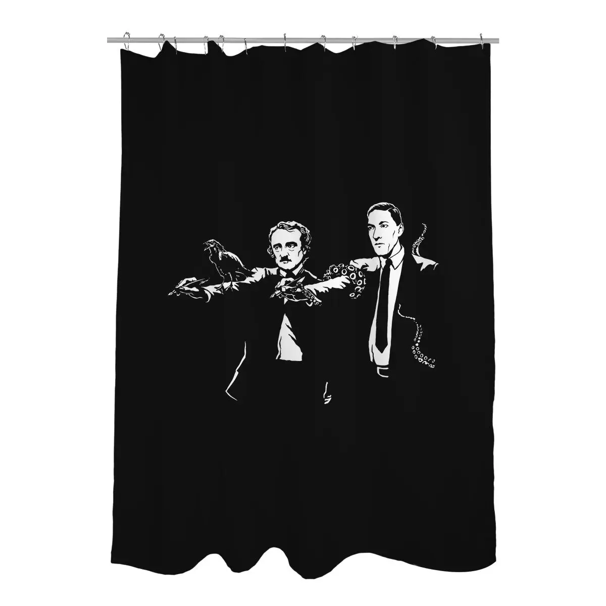 Dark Fiction II Shower Curtains