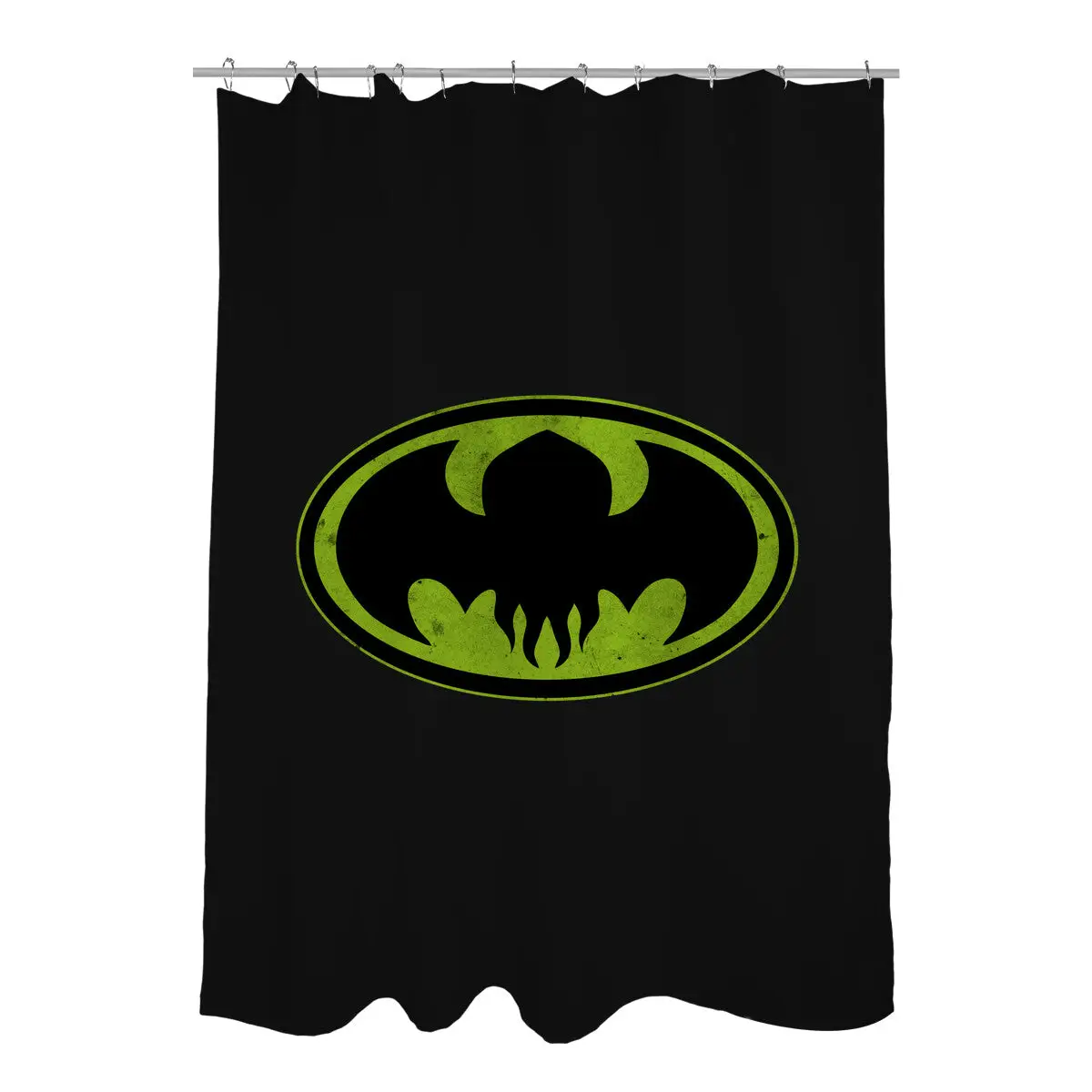 Dark God Rises Shower Curtains