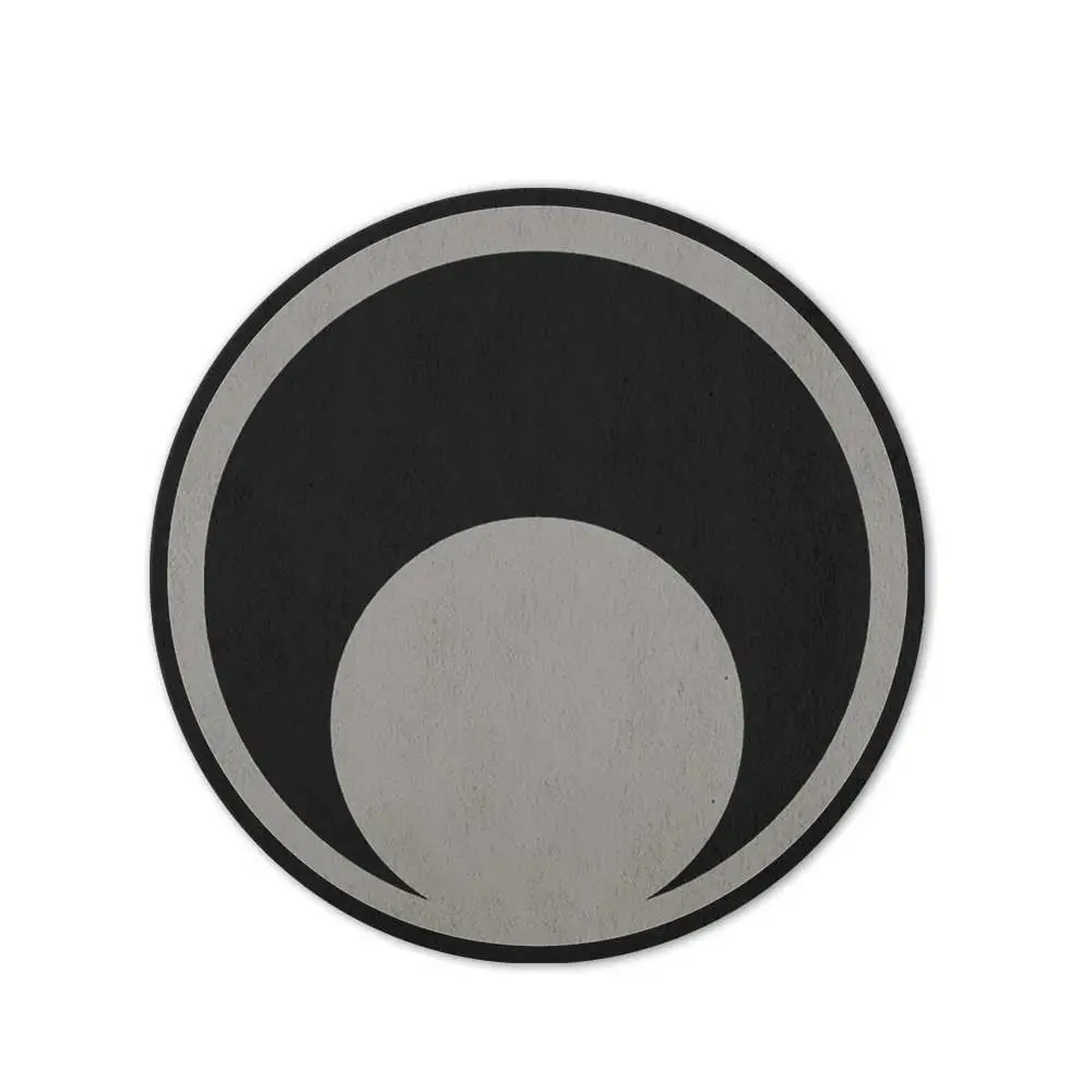 Dark Moon Shaped Mat