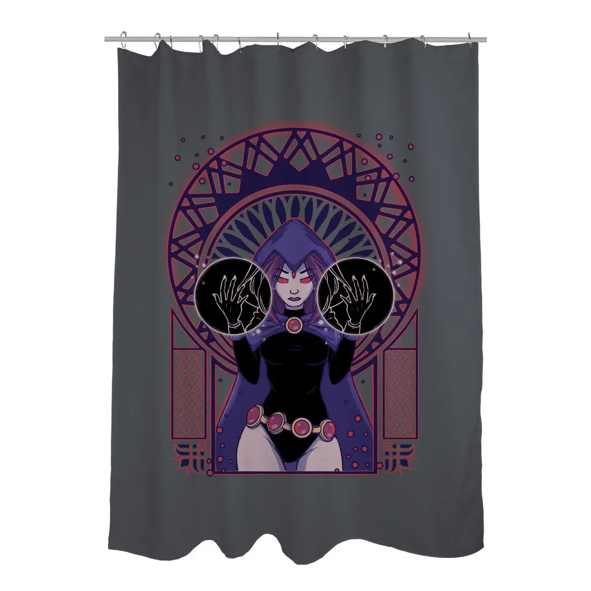 Dark Raven Shower Curtains