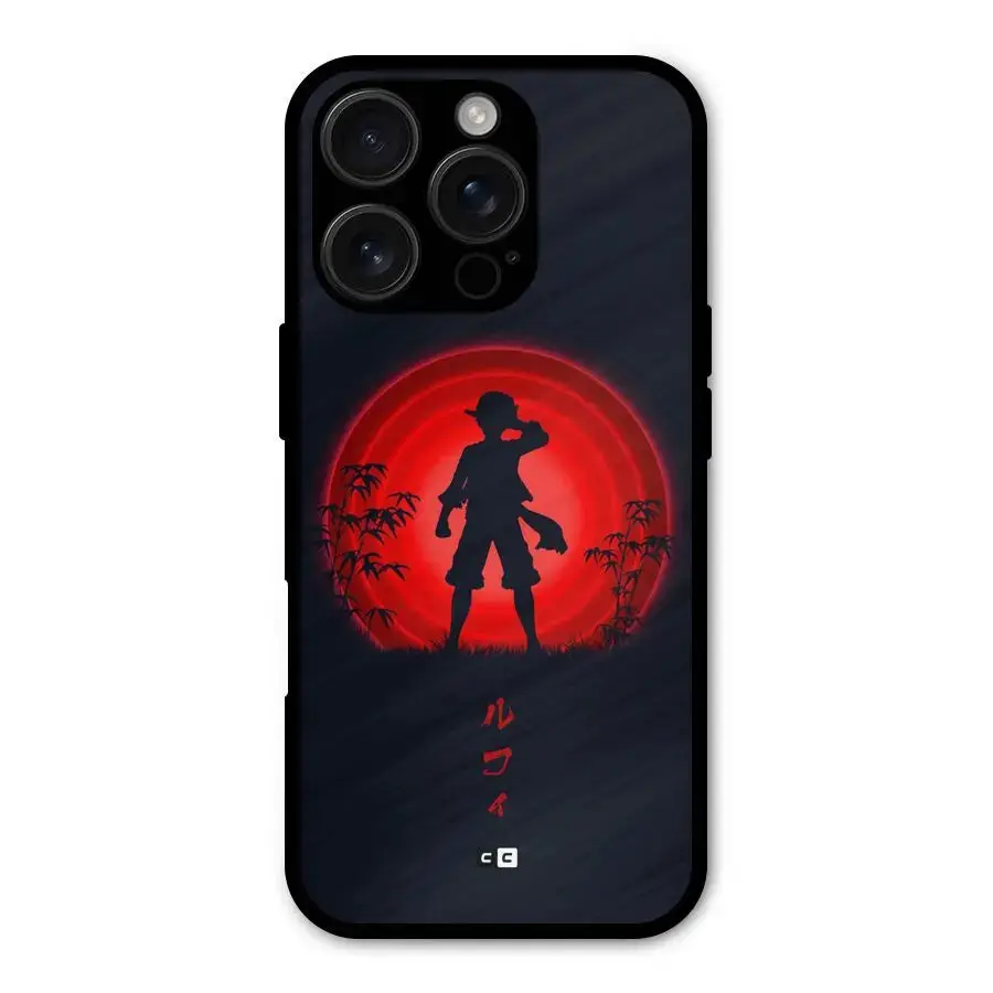 Dark Red Luffy Shockproof Hybrid Protection Back Case Cover