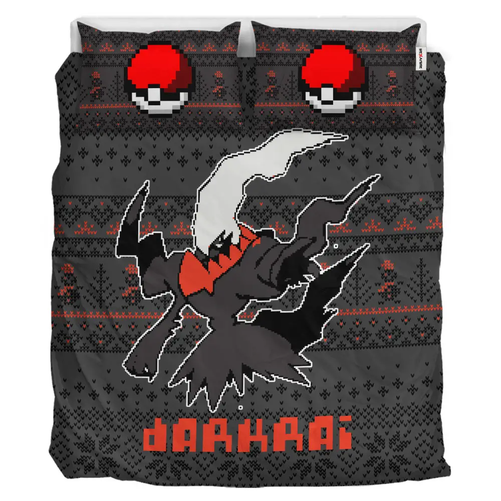Darkrai Xmas Polyester Duvet Cover Set