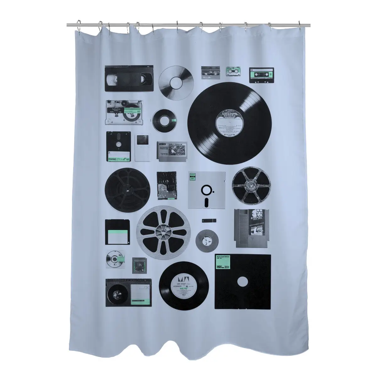 Data Shower Curtains