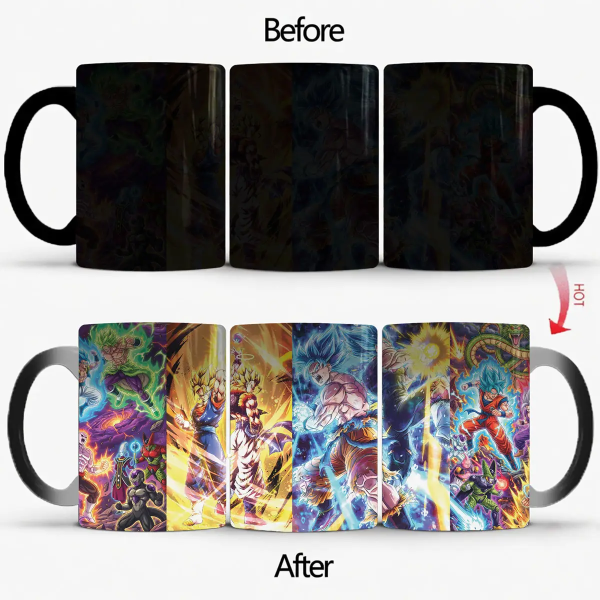 DBZ Color Changing Magic Mug 11oz