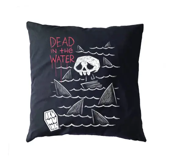 Dead in the Water Pillow Cushion